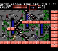 une photo d'Ã©cran de Castlevania 3 - Dracula s Curse sur Nintendo Nes